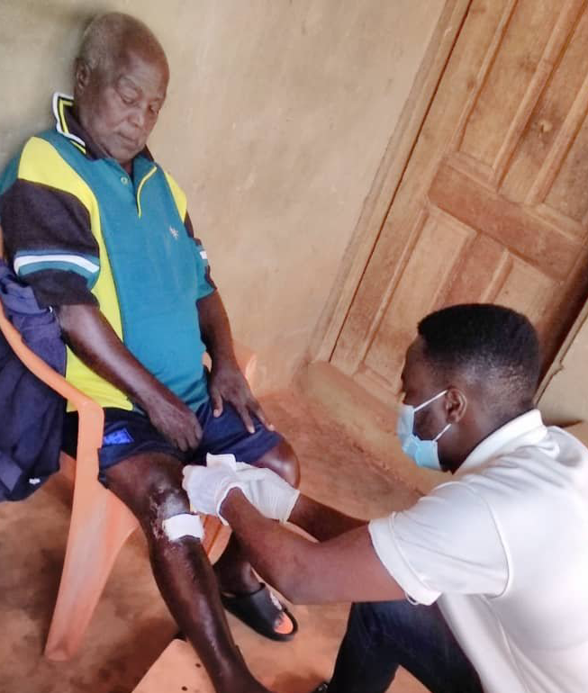 Health clinic in Ghana