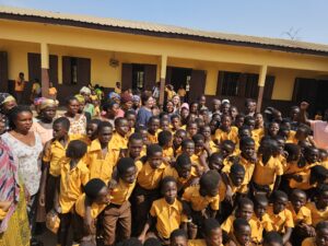 Ghanaian school children